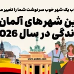 بهترین شهرهای آلمان برای زندگی در سال 2026
