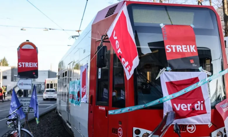 اعتصاب حمل و نقل آلمان