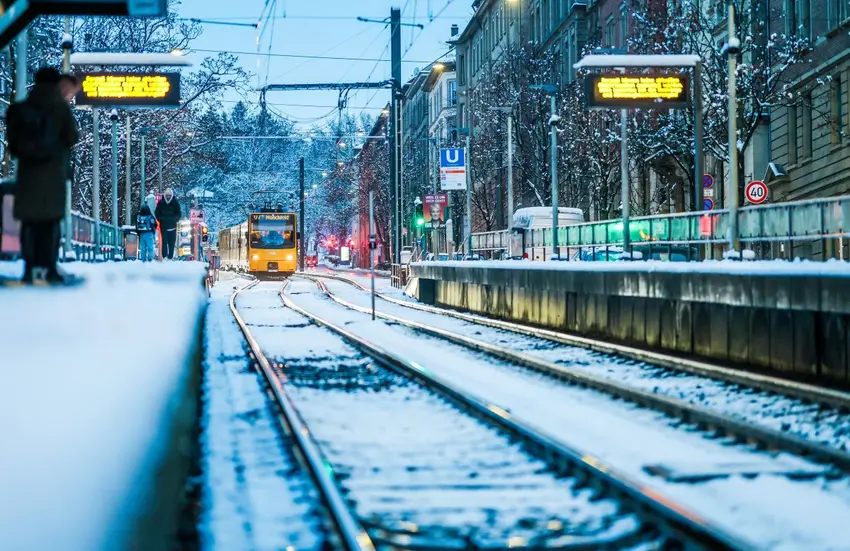 برف در آلمان