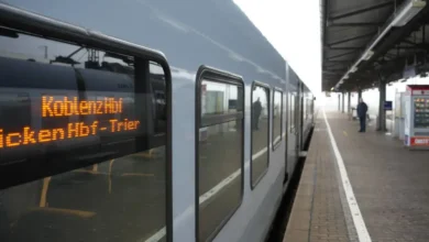 حمله در قطار آلمان