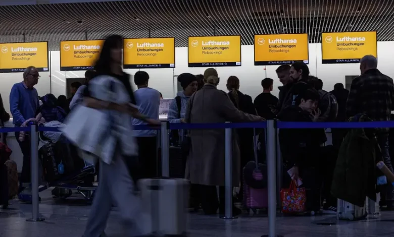 اعتصاب کارکنان لوفت هانزا