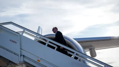 دیدار مرز با ترامپ