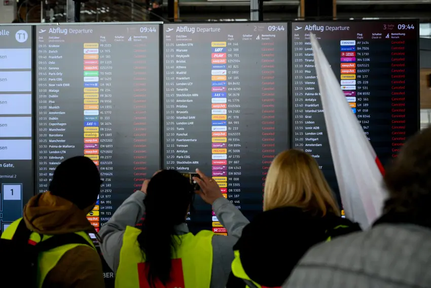 اعتصاب فرودگاه برلین